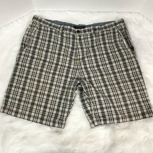 Tommy Hilfiger Plaid Casual Flat Walking Shorts